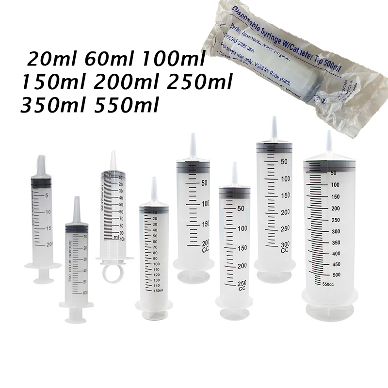 Food Storage Vacuum Pump - 20ml-550ML Siringhe di Grande Capacità Riutilizzabili