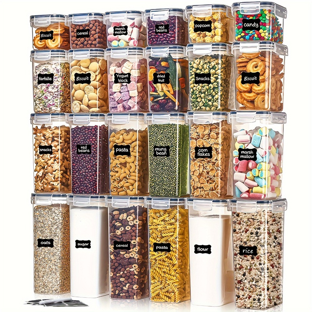 Food Storage Meal Prep - Set di 24 Contenitori per Alimenti: