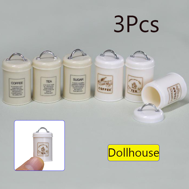 Food Storage For - 3 pezzi in miniatura per casa