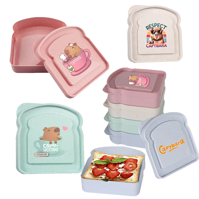 Food Storage Cabinet - Capibara Sandwich Custodia per alimenti Contenitore