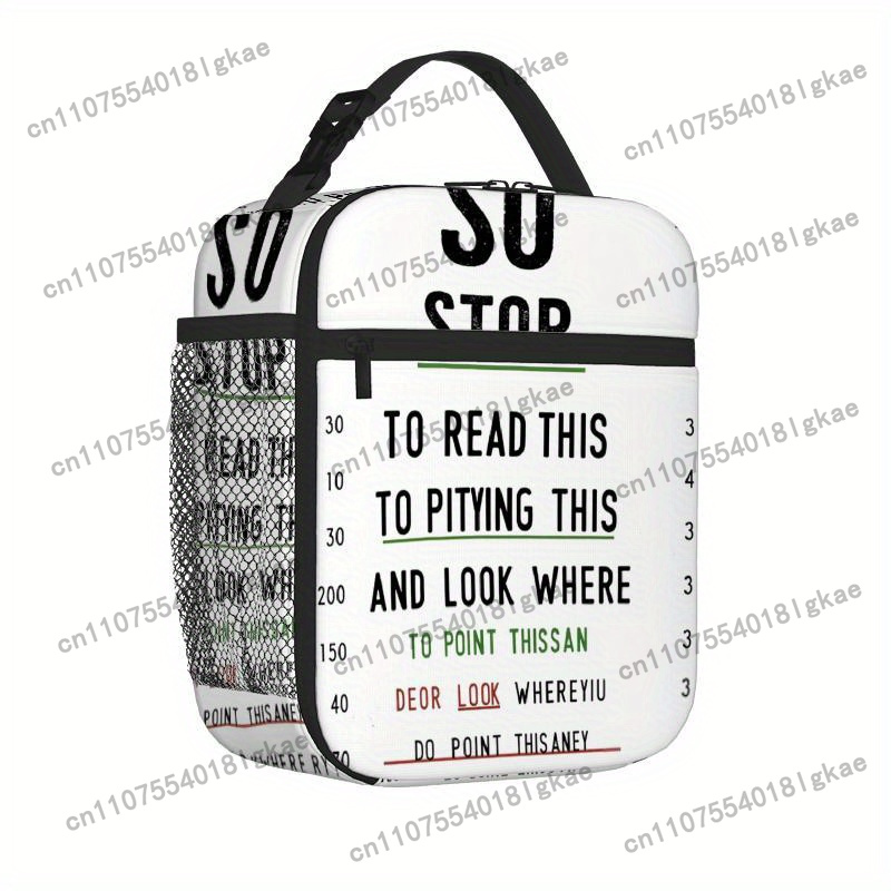 Food Storage Chart - 1 pezzo, borsa termica con stampa