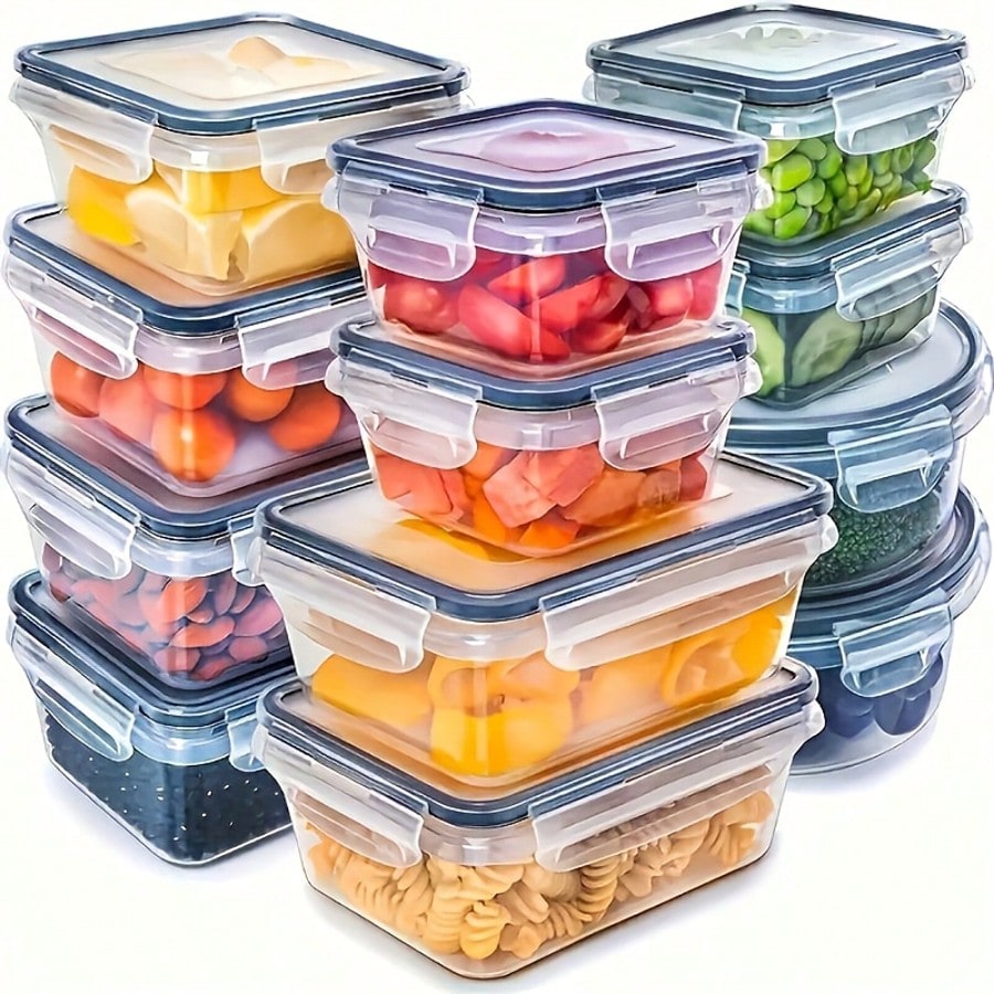 Food Storage Meal Prep - Set di 24 Contenitori per la