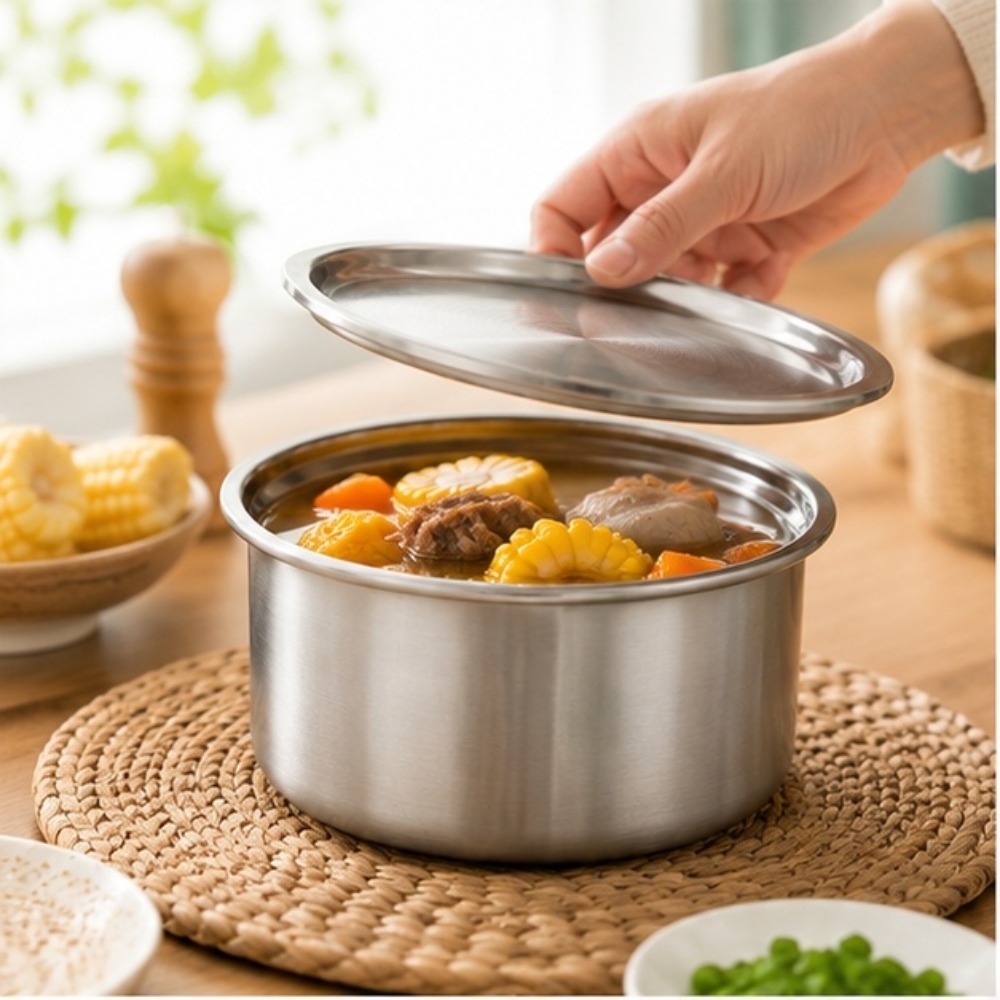 Food Storage Meal Prep - Ciotola in Acciaio Inossidabile 304 con