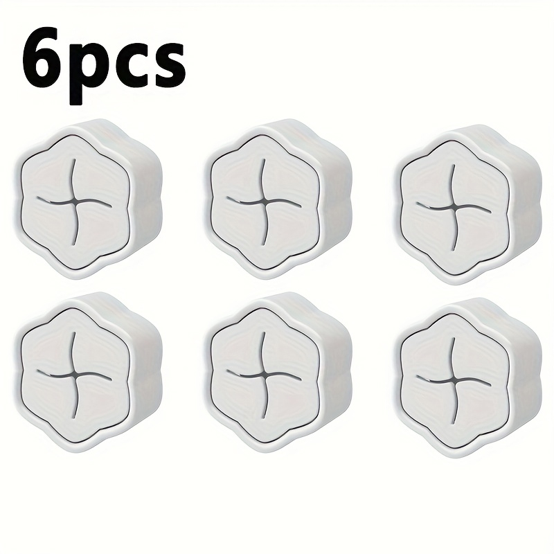 Food Storage Rack - Set di 6 Ganci Adesivi per