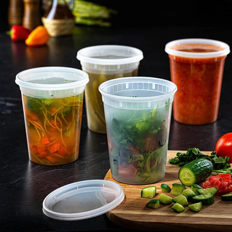 Food Storage Freezer - Contenitori per alimenti con coperchi contenitore