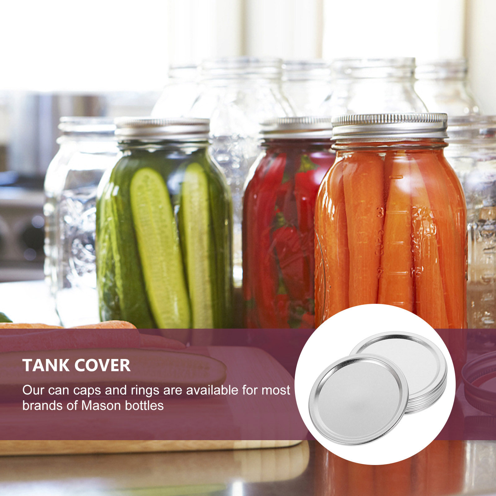 20 coperchi in metallo per bar - Food Storage With Lids recensione e prezzo