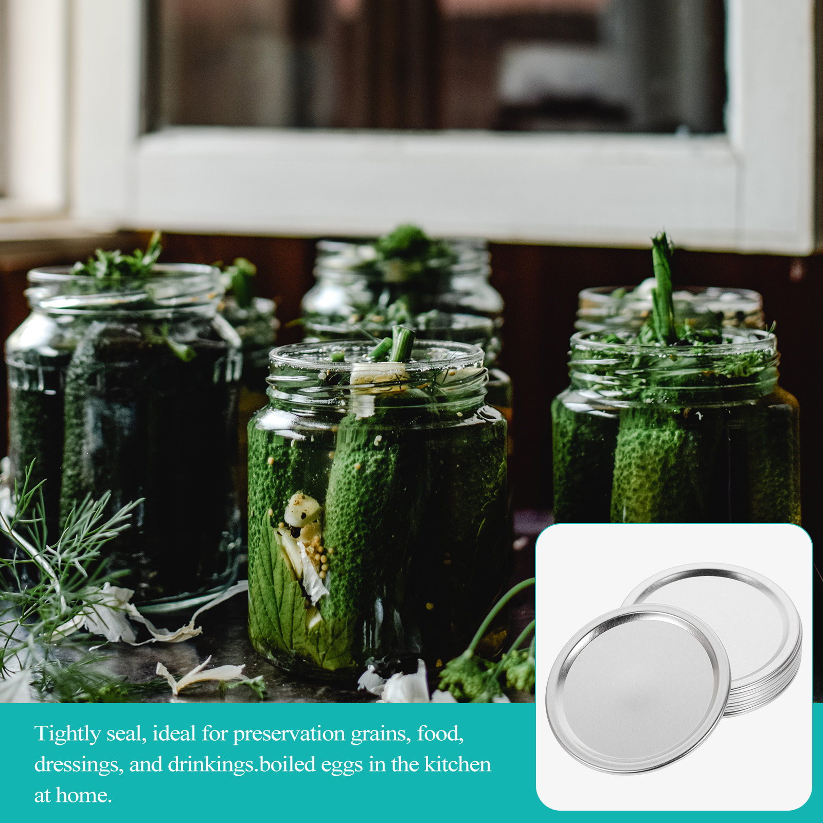 20 coperchi in metallo per bar - Food Storage With Lids recensione e prezzo