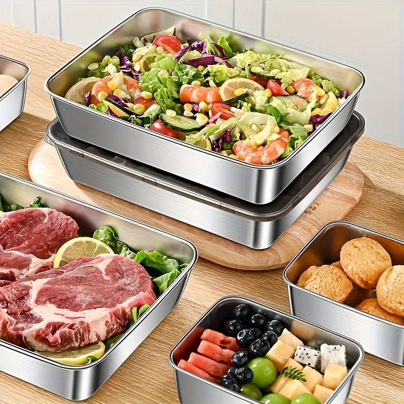 Set di 5 Contenitori per Alime - Food Storage Home recensione e prezzo