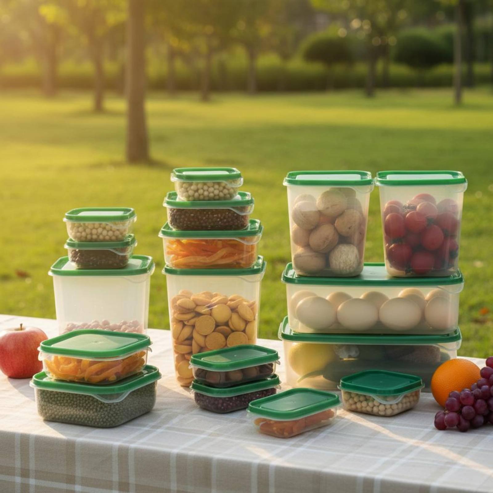 Set di 17 Contenitori per Frig - Food Storage With Lids recensione e prezzo
