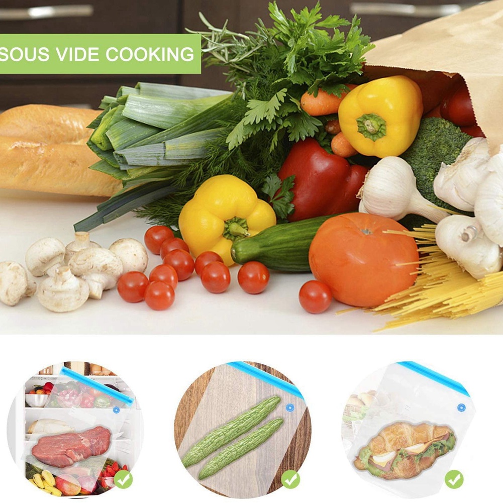 Sacchetti Sous Vide HIWS, Conf - Food Storage Vacuum Pump recensione e prezzo