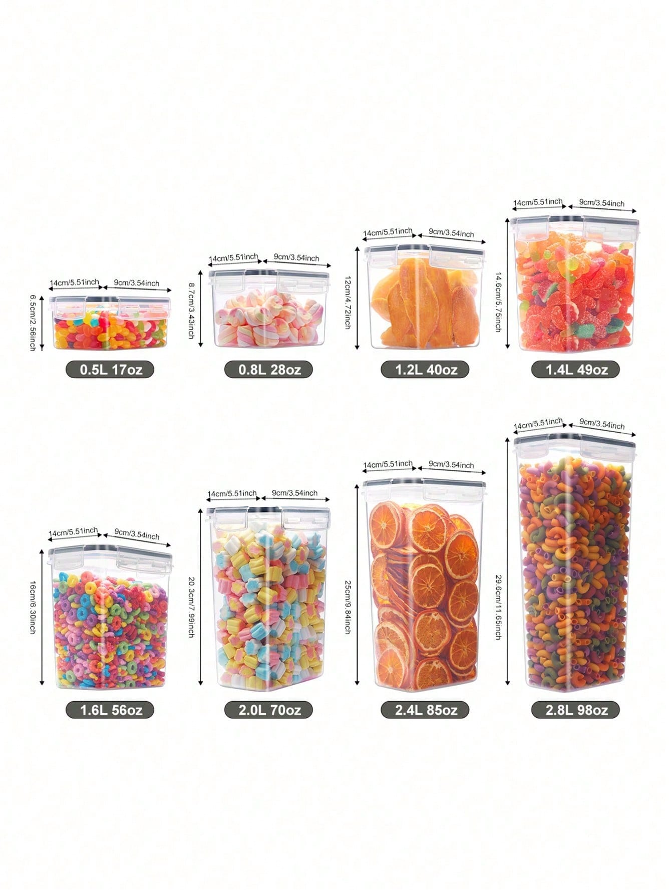 Contenitori ermetici per alime - Food Storage In Pantry recensione e prezzo