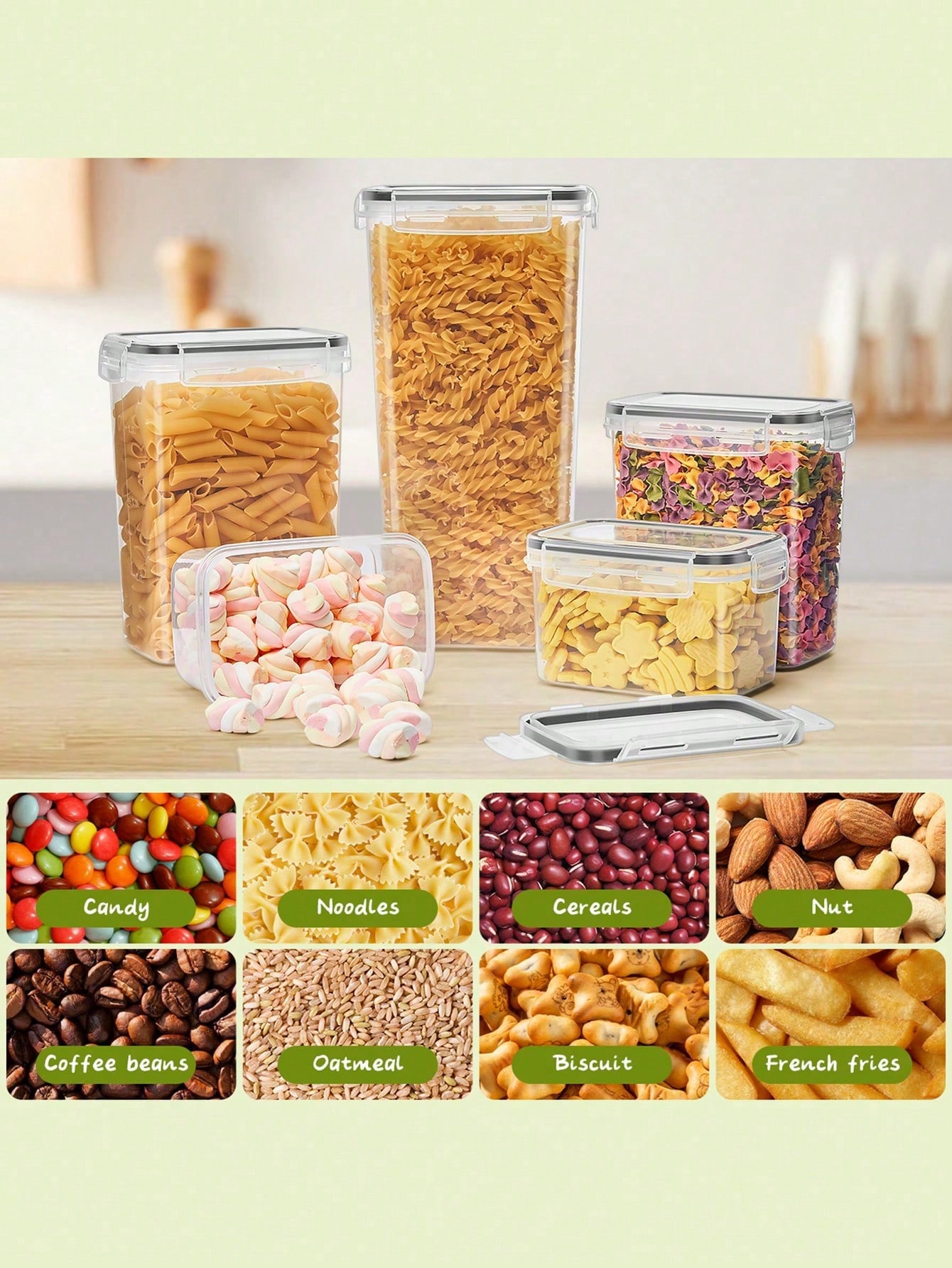 Contenitori ermetici per alime - Food Storage In Pantry recensione e prezzo