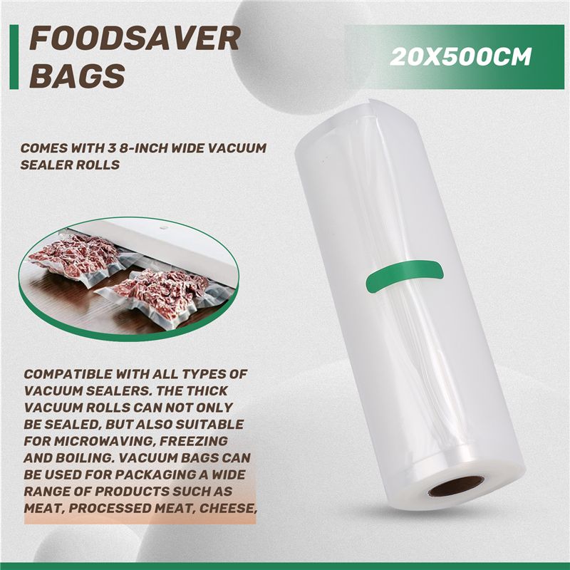 ABVJ-Rotoli di Sacchetti per S - Food Storage Roll Bags recensione e prezzo