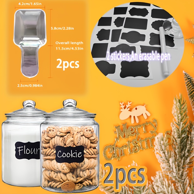2 barattoli in vetro con coper - Food Storage Containers Set recensione e prezzo