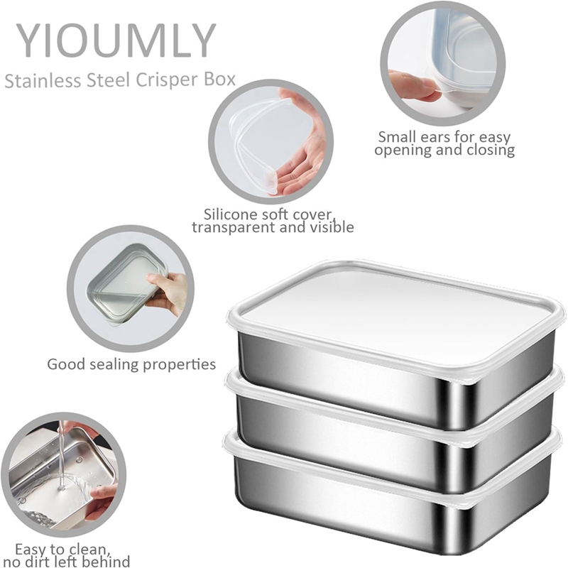 Contenitori in Acciaio Inox pe - Food Storage For recensione e prezzo