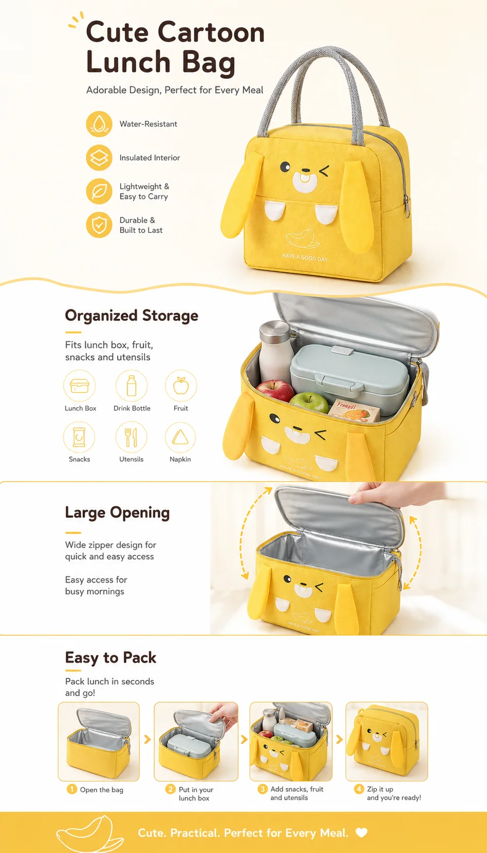 Borsa Termica Portatile a Cart - Food Storage Camping recensione e prezzo