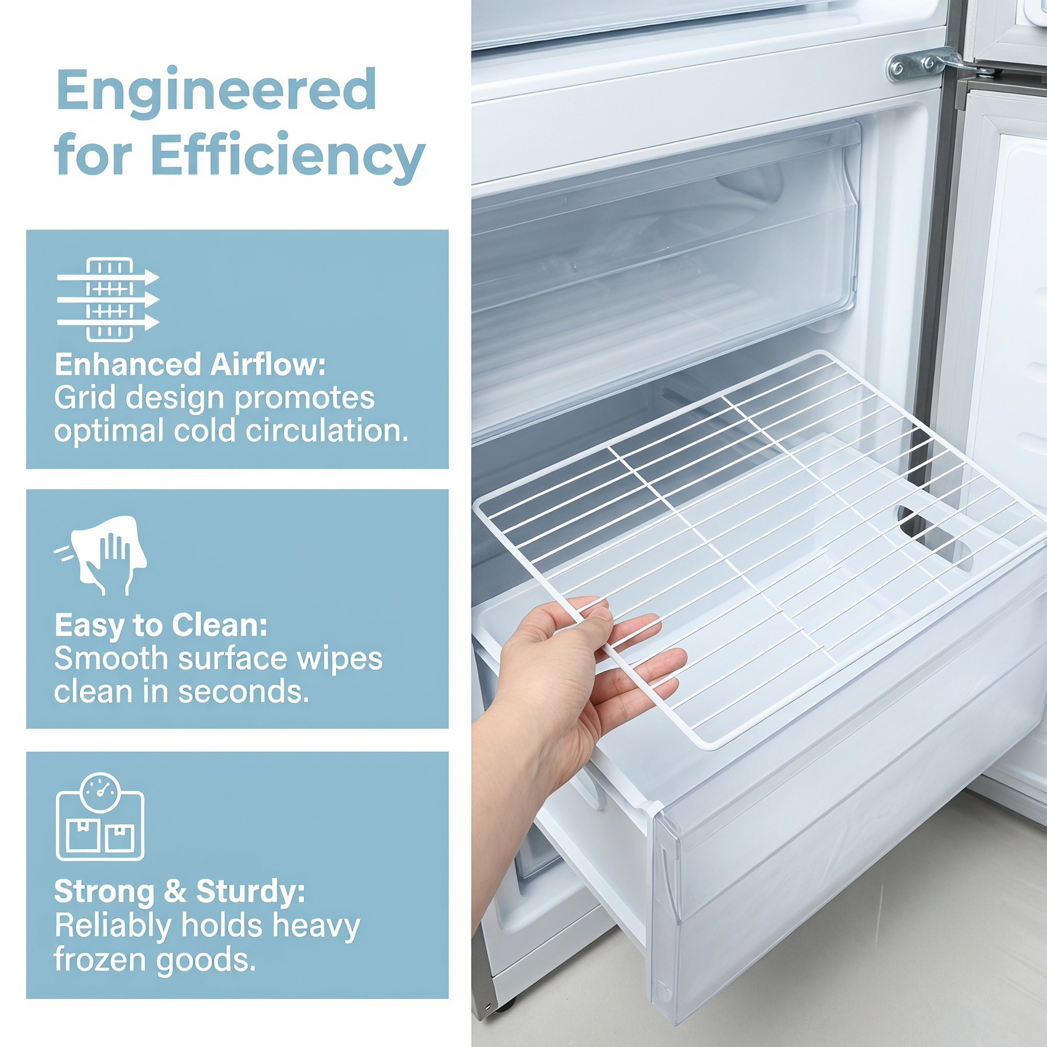 Divisorio in Metallo per Frigo - Food Storage Freezer recensione e prezzo