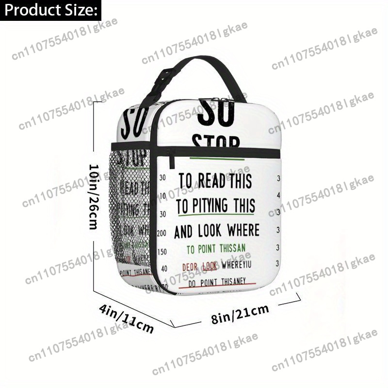 1 pezzo, borsa termica con sta - Food Storage Chart recensione e prezzo