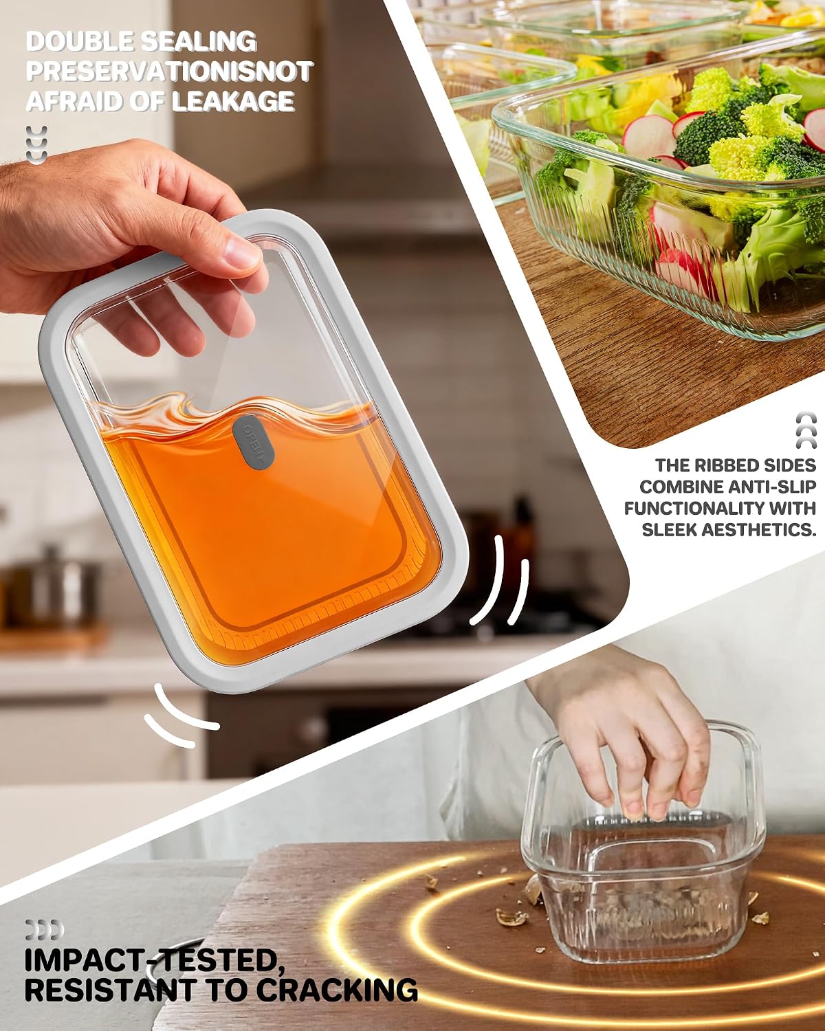 Set di 2 Contenitori per Alime - Food Storage Freezer recensione e prezzo