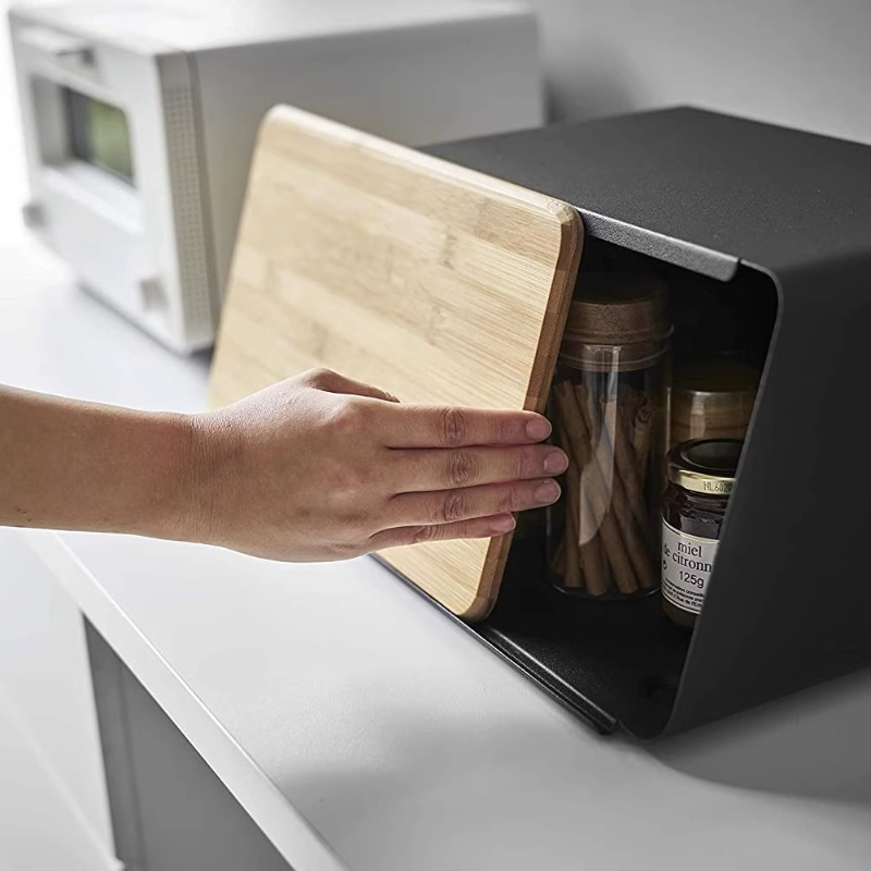 Scatola per il pane in bambù p - Food Storage In Pantry recensione e prezzo