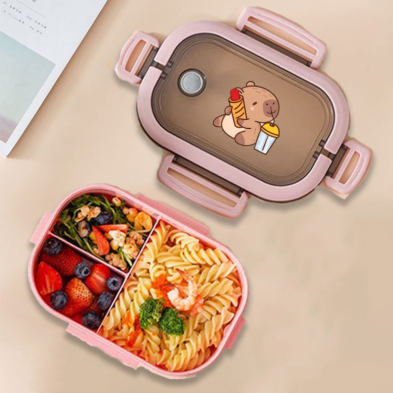 Capybara Bento Lunch Box Anime - Food Storage Containers Set recensione e prezzo