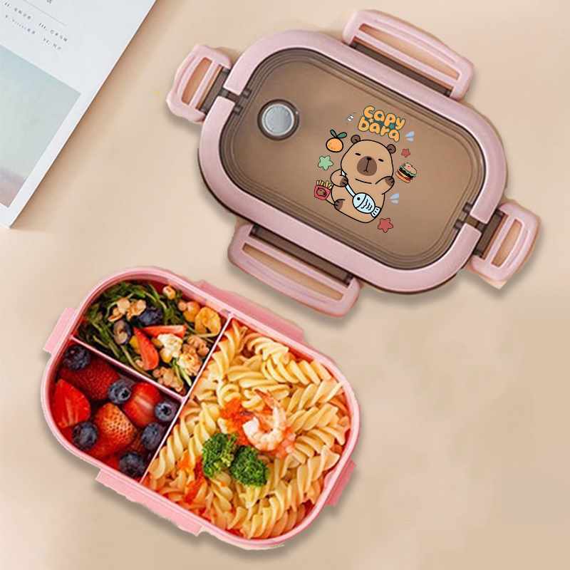 Capybara Bento Lunch Box Anime - Food Storage Containers Set recensione e prezzo