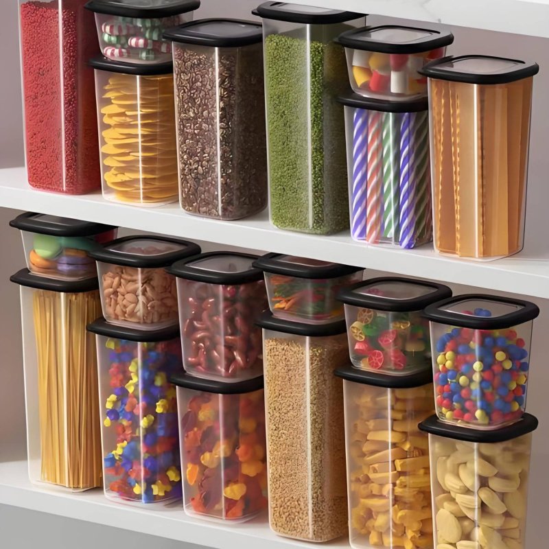 Set di 6 Contenitori Ermetici  - Food Storage In Pantry recensione e prezzo
