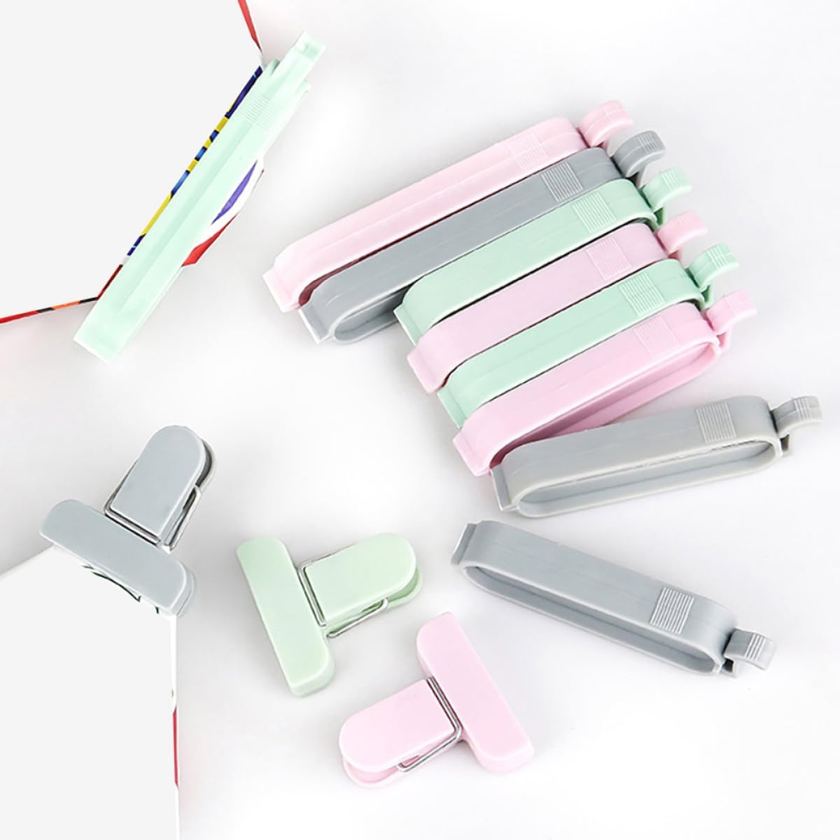 12 Pezzi Clip Sigillanti in Pl - Food Storage Roll Bags recensione e prezzo