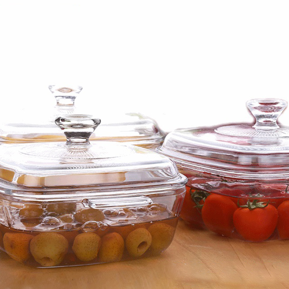 1 pezzo di ciotola in vetro te - Food Storage Cabinet recensione e prezzo