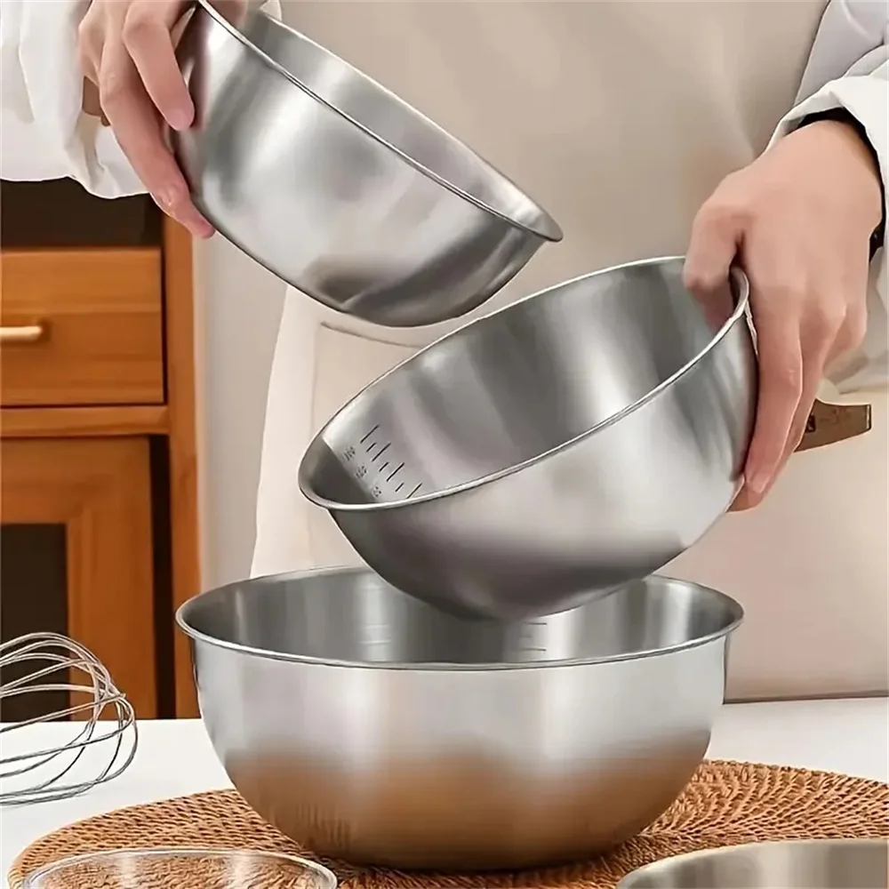 Set di 3 Ciotole in Acciaio In - Food Storage Home recensione e prezzo