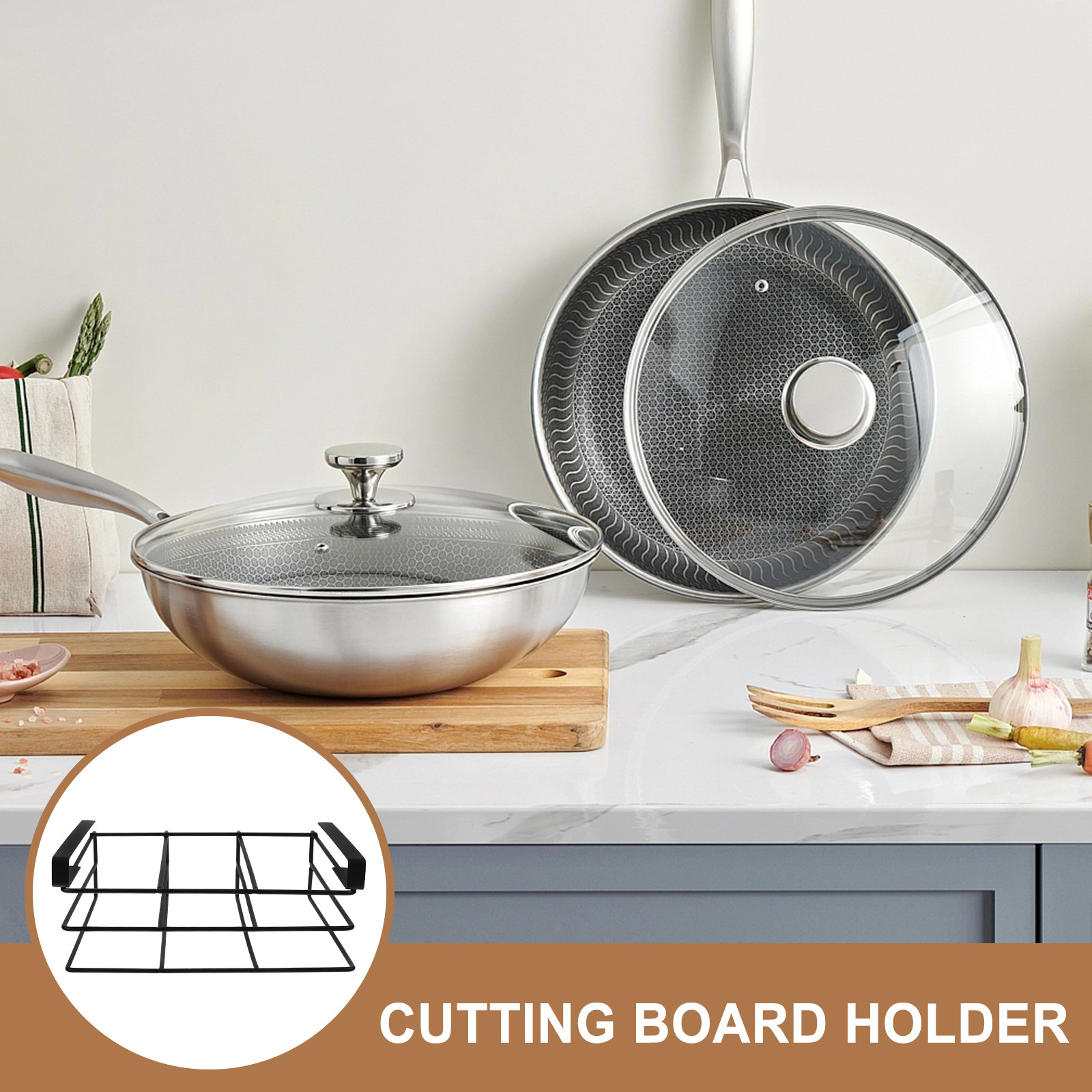 Porta-taglieri da cucina, orga - Food Storage Rack recensione e prezzo