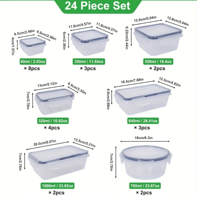 Set di 48 Contenitori per Alim - Food Storage In Pantry recensione e prezzo