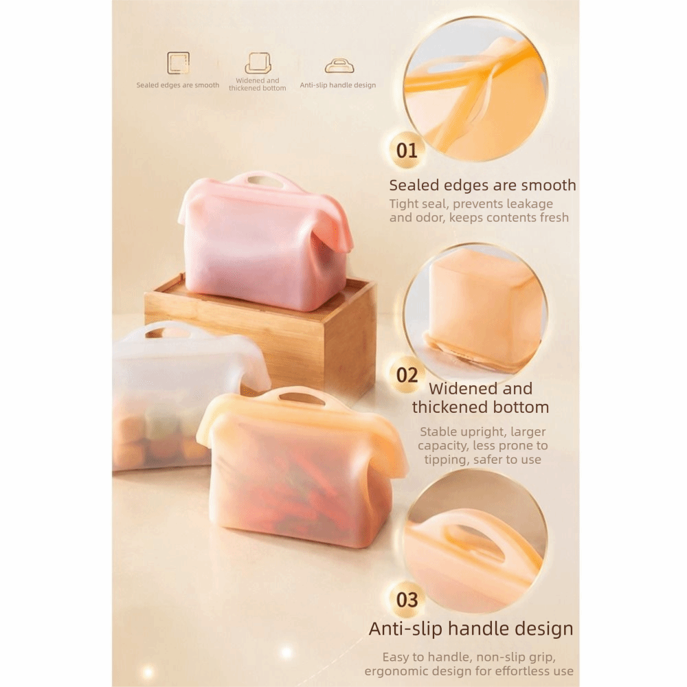 Sacchetti in Silicone a Prova  - Food Storage Temperature recensione e prezzo