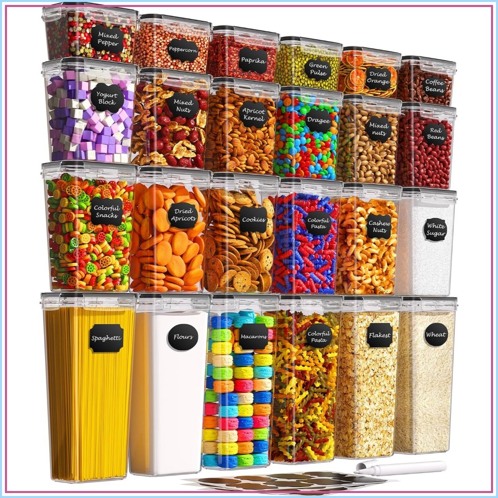 Set di 24 Contenitori Ermetici - Food Storage With Lids recensione e prezzo