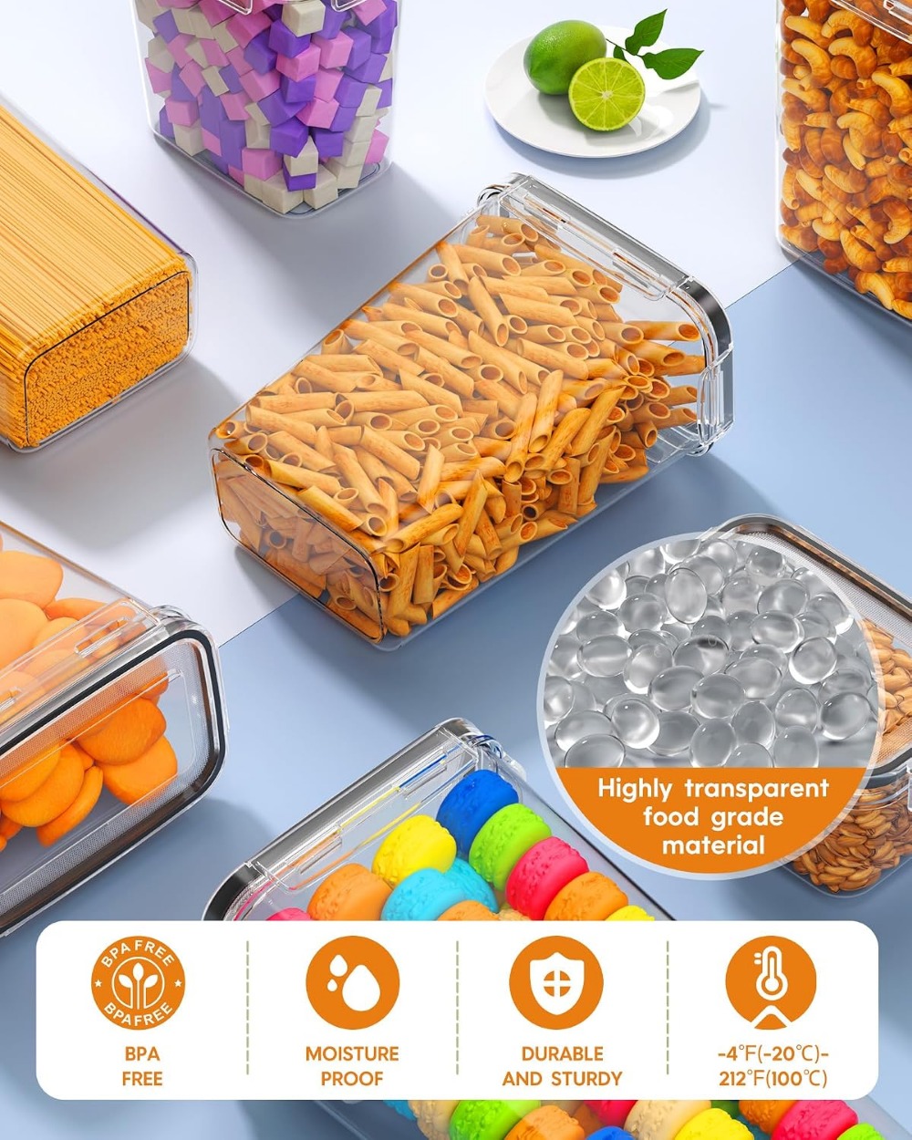 Set di 24 Contenitori Ermetici - Food Storage With Lids recensione e prezzo