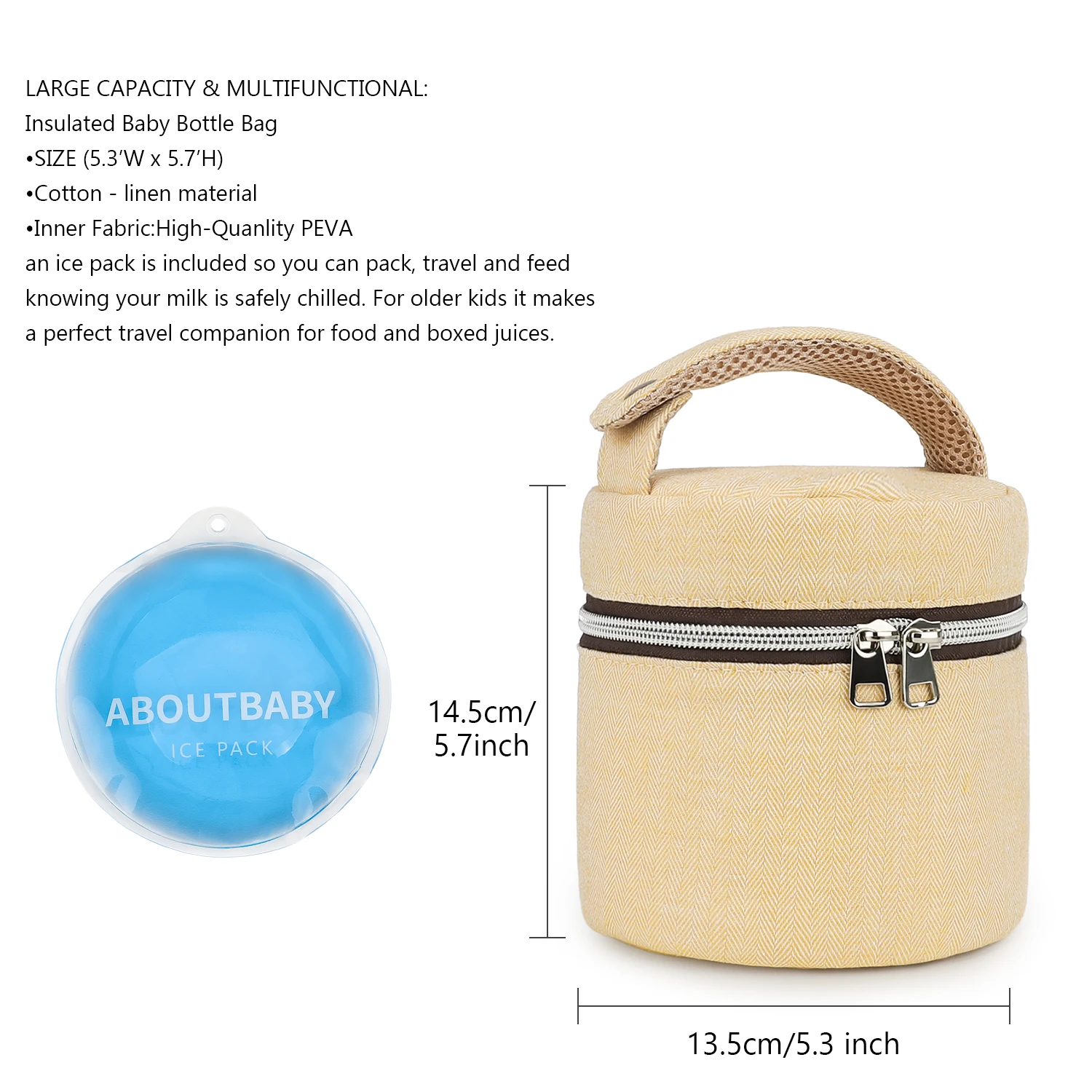 Borsa per biberon impermeabile - Food Storage Temperature recensione e prezzo