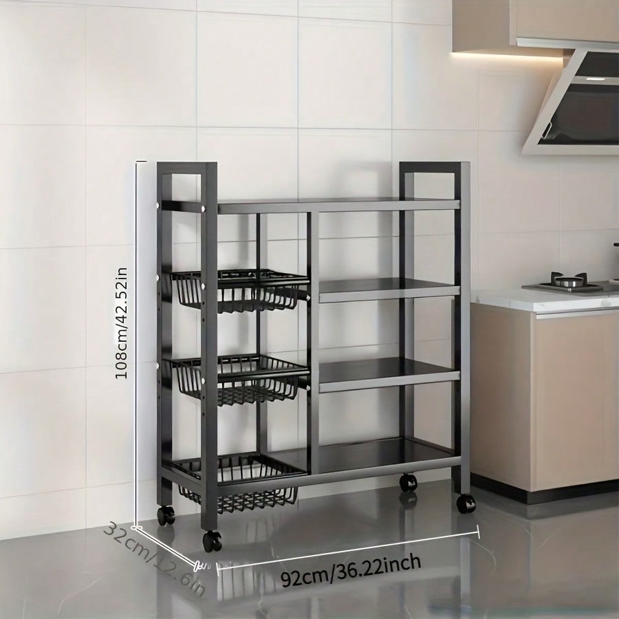 Carrello di Stoccaggio in Meta - Food Storage With Wheels recensione e prezzo