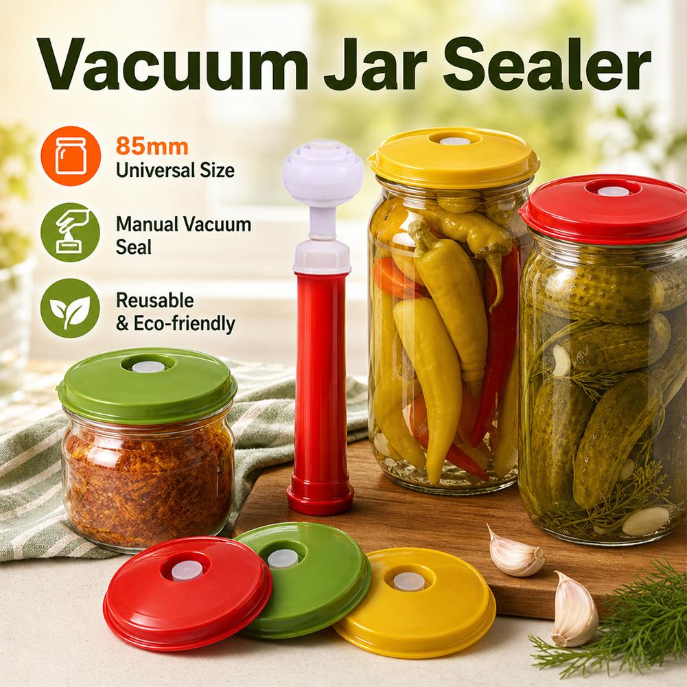 Coperchi per barattoli sottovu - Food Storage Vacuum Pump recensione e prezzo